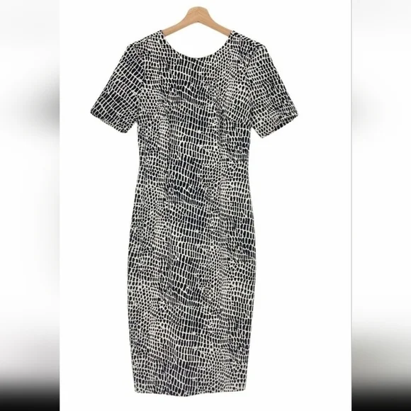 Trina by Trina Turk Black and White Dress - Picture 4 of 6